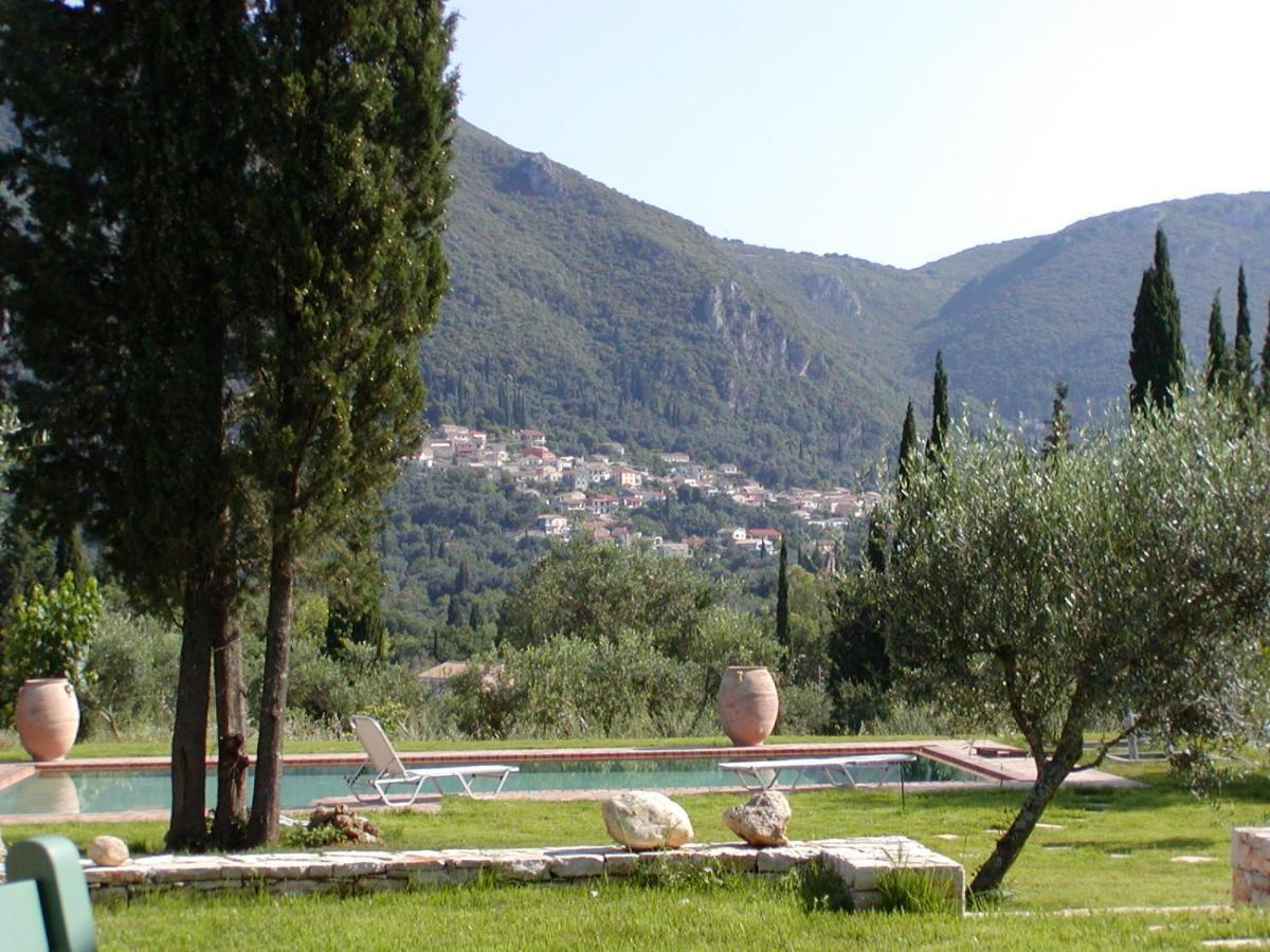 Villa Lithia Áno Korakiána Buitenkant foto