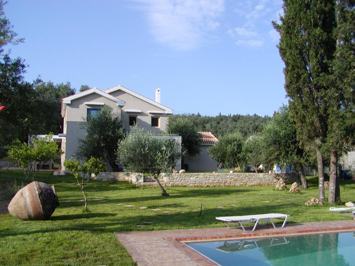 Villa Lithia Áno Korakiána Buitenkant foto