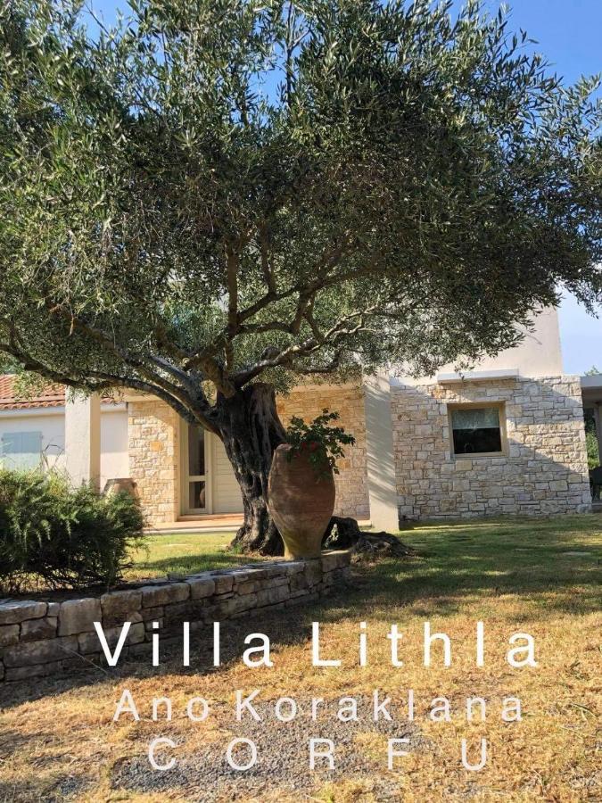 Villa Lithia Áno Korakiána Buitenkant foto