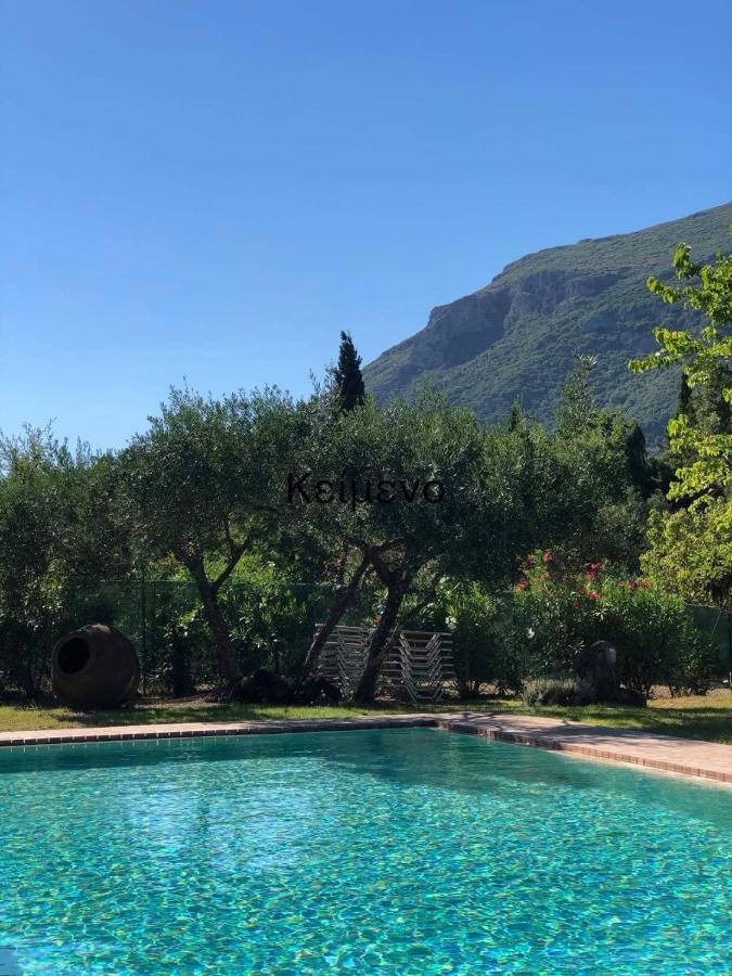 Villa Lithia Áno Korakiána Buitenkant foto