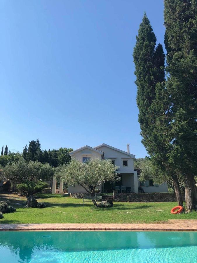 Villa Lithia Áno Korakiána Buitenkant foto